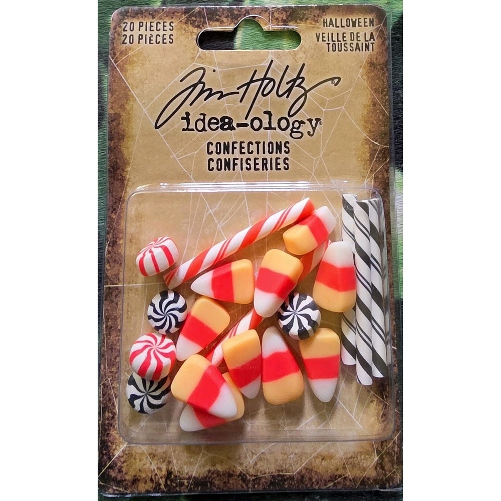 Tim Holtz Confections Idea-ology Halloween Candy Corn Treats TH94336
